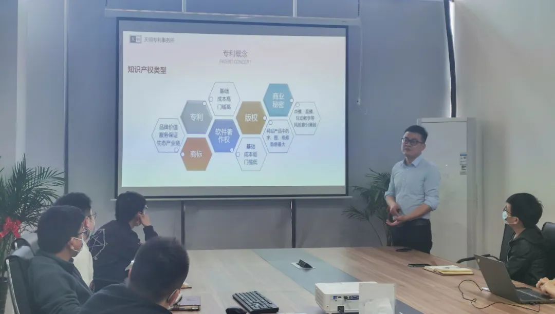 意昂官网电子进行专利基础知识培训